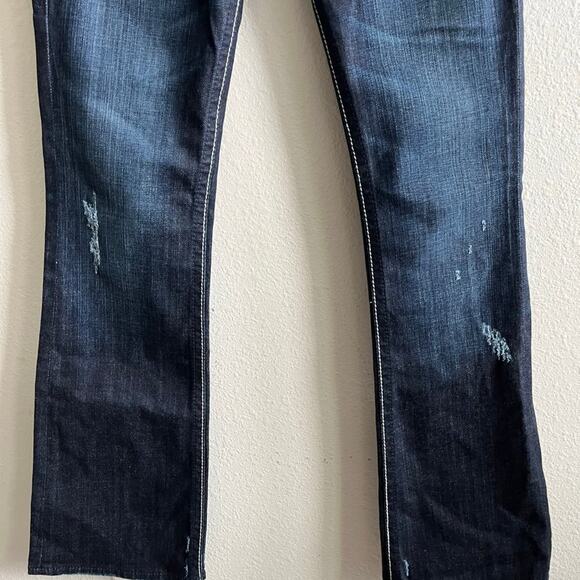 NWOT Rock Revival Women's Dark Wash Stephanie Boot Cut Jeans Size 27 - Picture 3 of 15